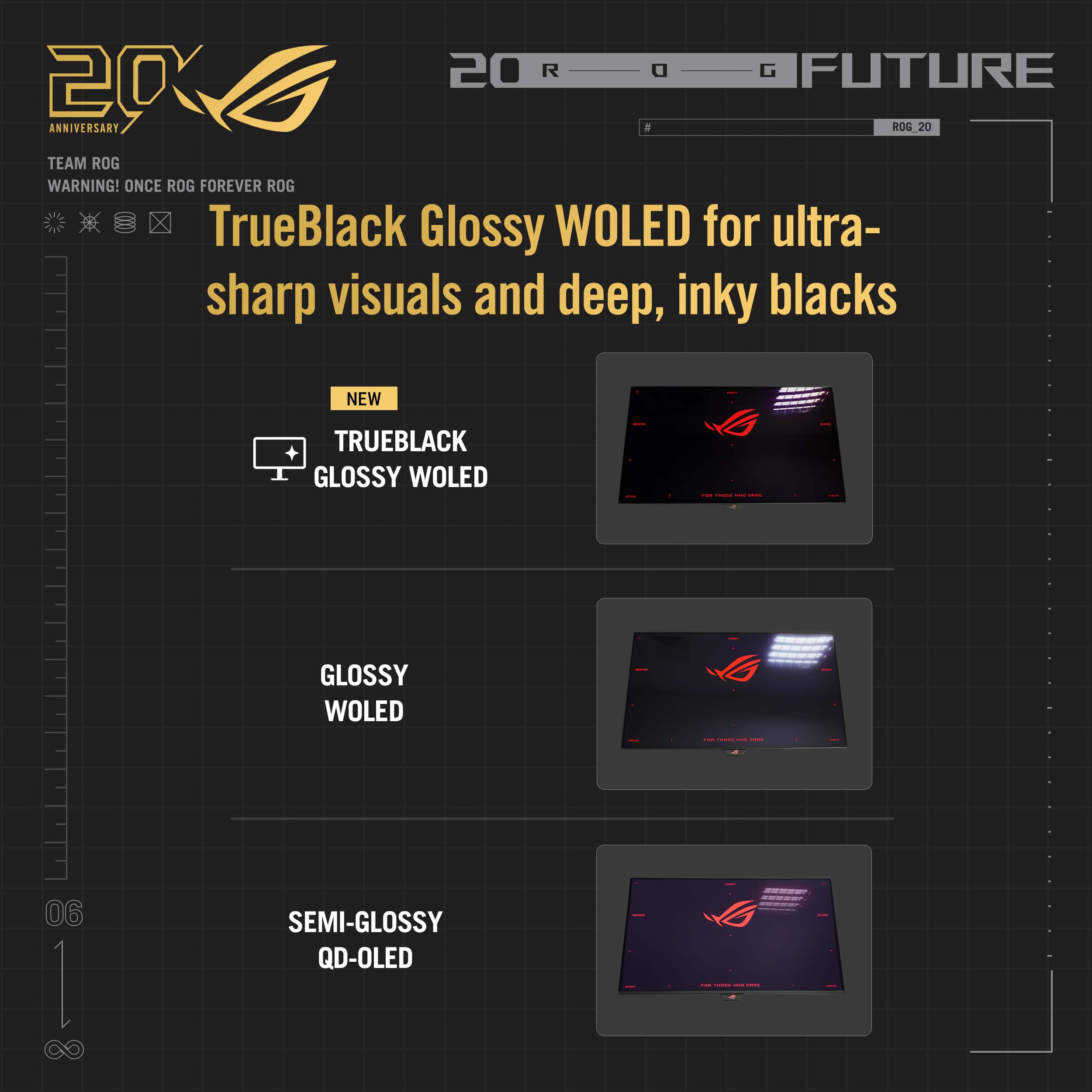 ASUS - ROG Swift 27" Dual Mode (2K 540Hz, HD 720Hz) OLED 0.02ms Gaming Monitor with FreeSync Premium Pro and HDR - 20th Edition