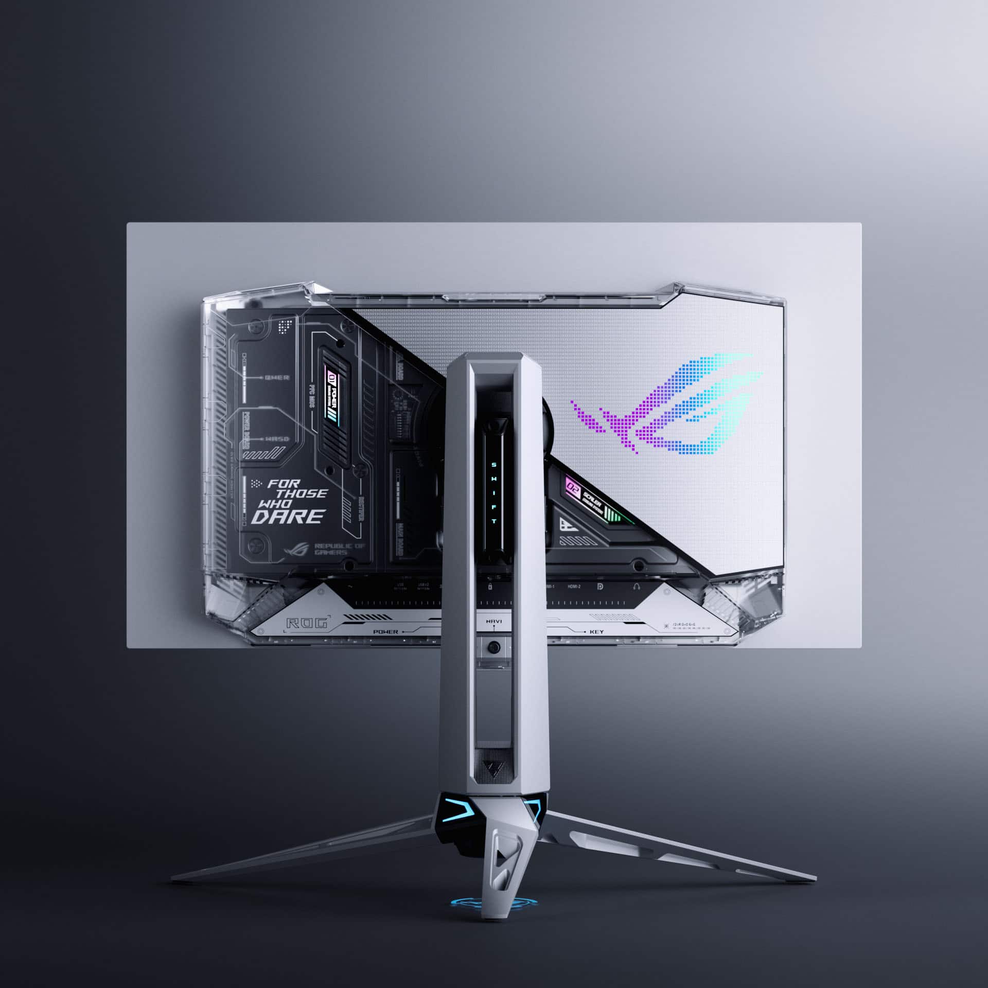 ASUS - ROG Swift 27" Dual Mode (2K 540Hz, HD 720Hz) OLED 0.02ms Gaming Monitor with FreeSync Premium Pro and HDR - Silver