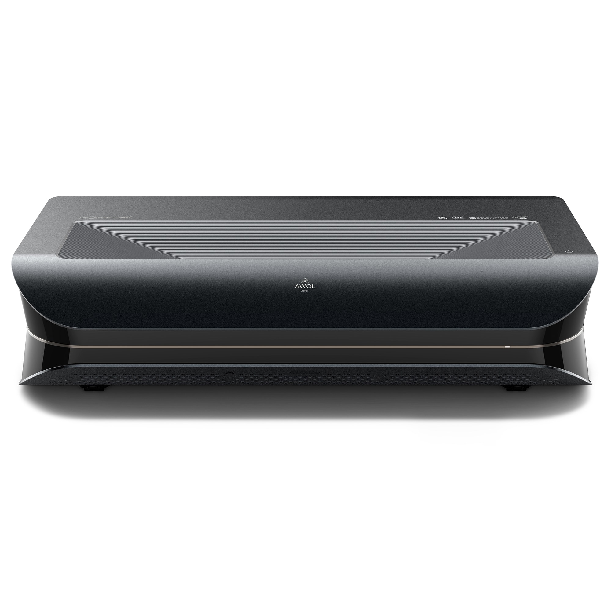 AWOL Vision - Aetherion Pro 4K UST Triple Laser Projector, 2600 ISO Lumens, 6000:1 Contrast, PixelLock, 110% Rec.2020, 200in - Gray