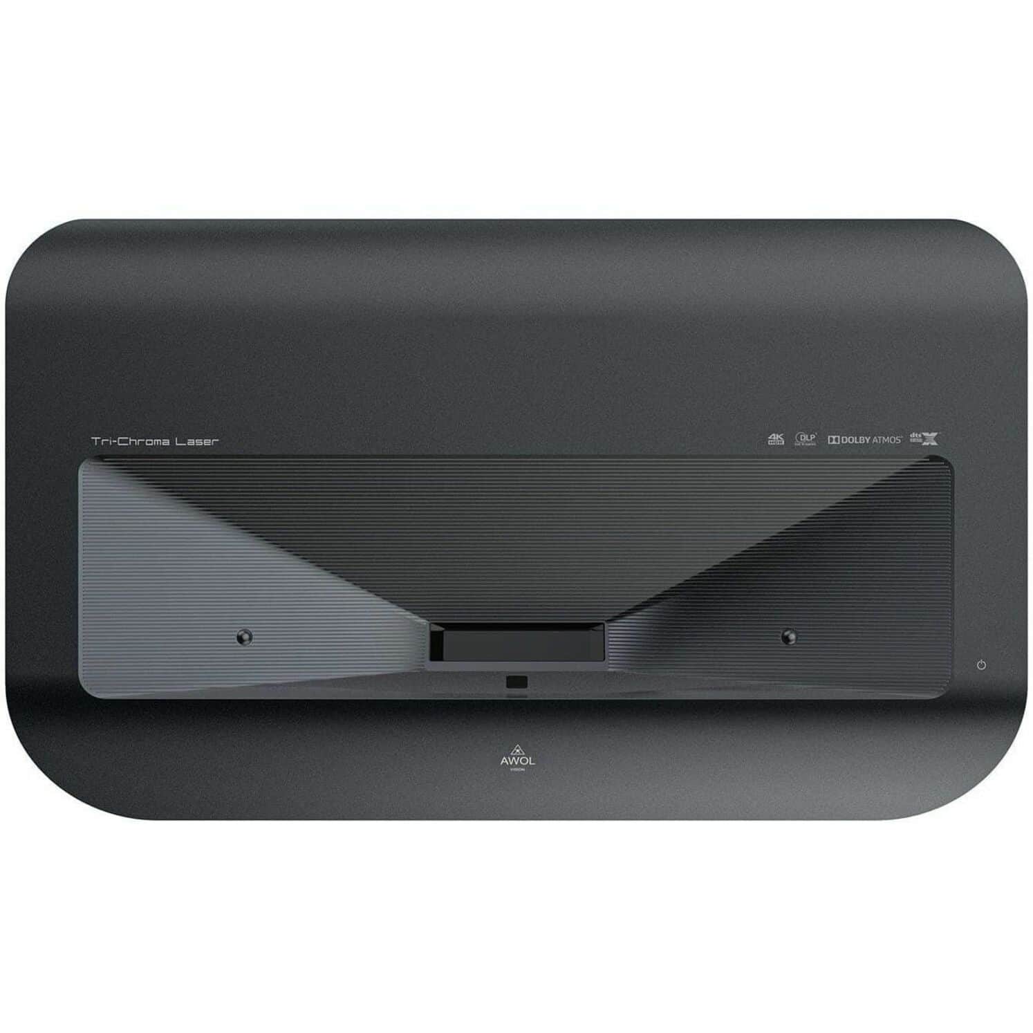 AWOL Vision - Aetherion Pro 4K UST Triple Laser Projector, 2600 ISO Lumens, 6000:1 Contrast, PixelLock, 110% Rec.2020, 200in - Gray