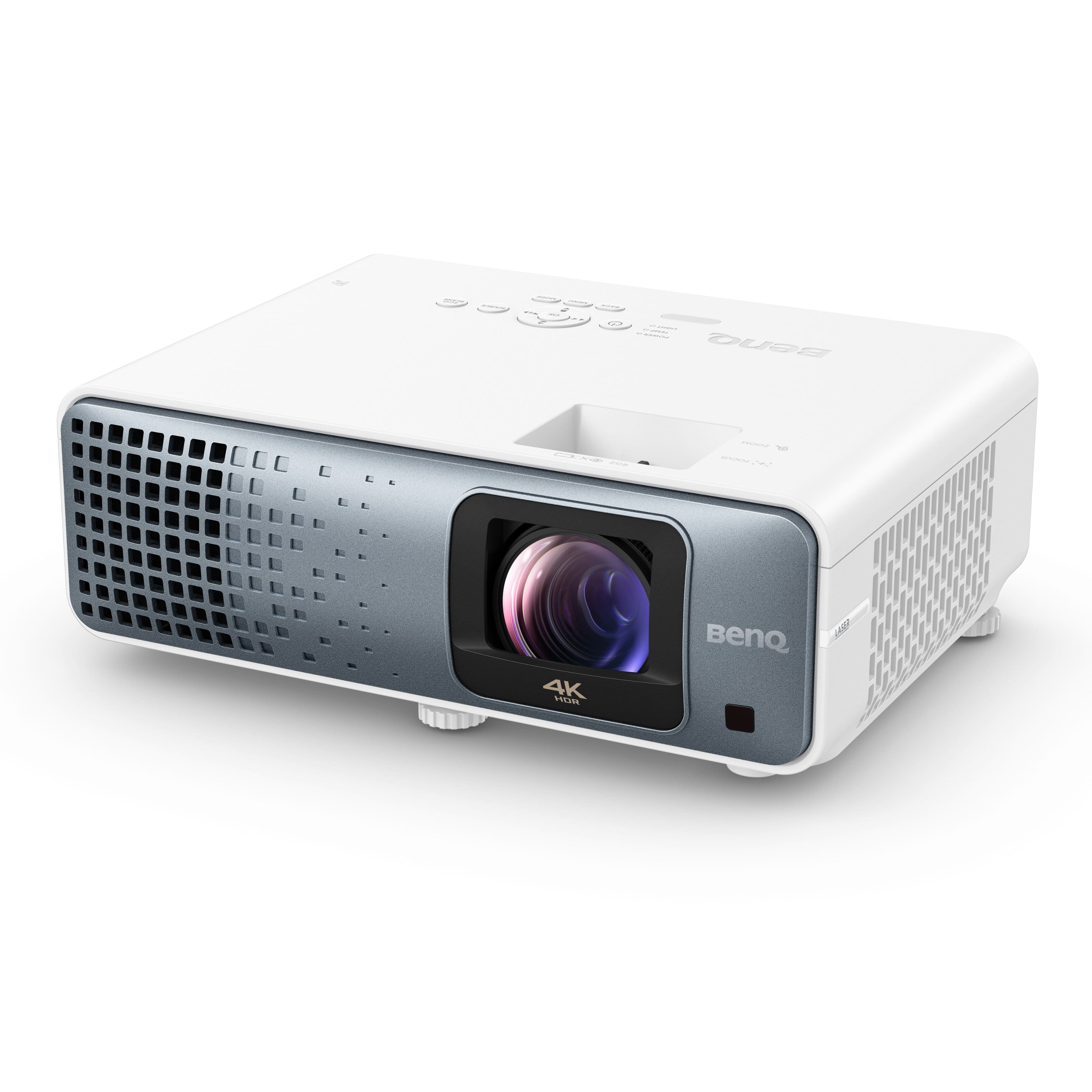 BenQ - TK710STi 4K HDR Laser Movie and Gaming Short Throw Projector, 3200 lumens - White