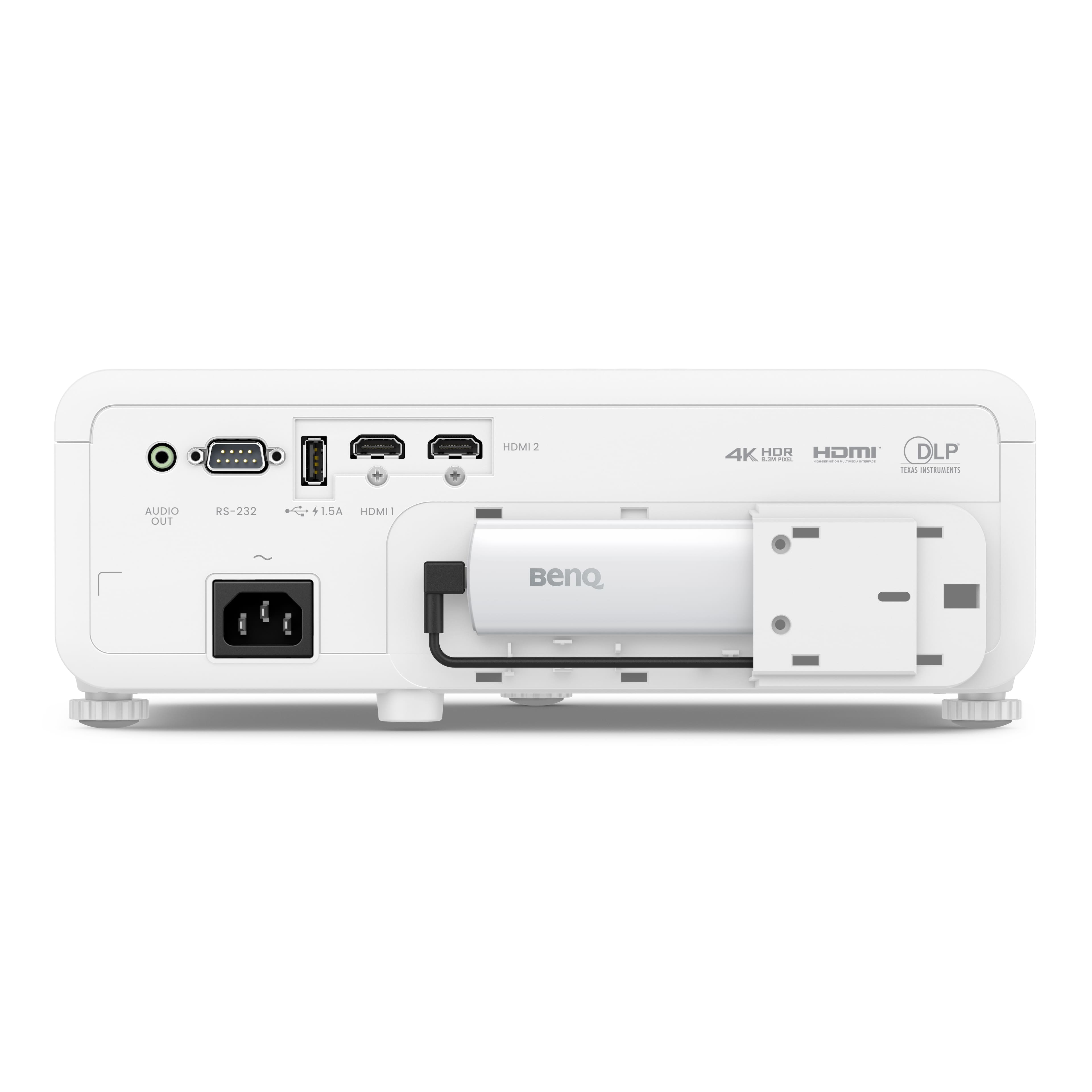 BenQ - TK710STi 4K HDR Laser Movie and Gaming Short Throw Projector, 3200 lumens - White