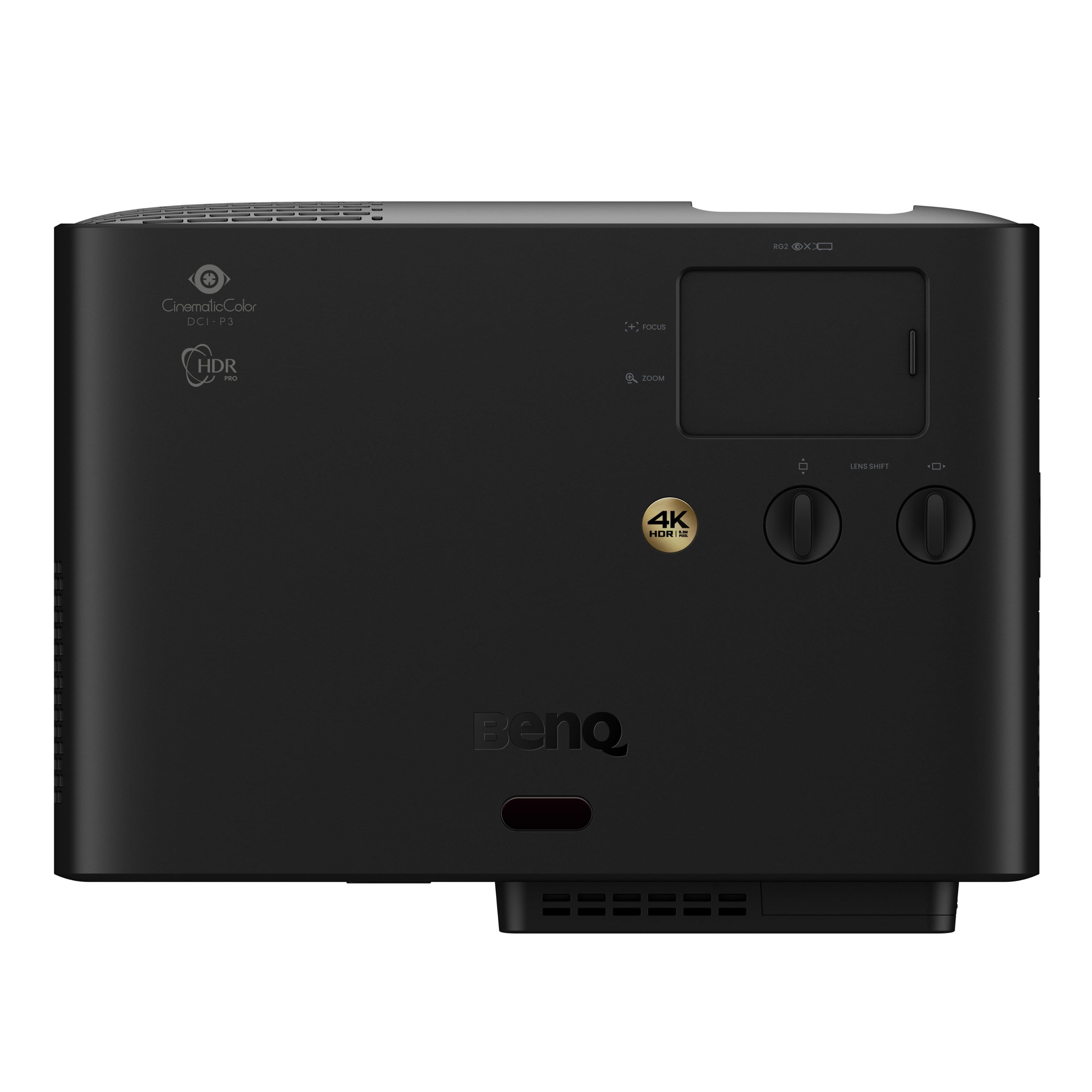 BenQ - W4100i Native 4K HDR Smart Home Theater Projector - Black