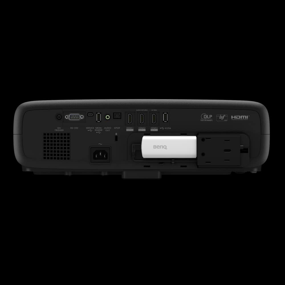 BenQ - W4100i Native 4K HDR Smart Home Theater Projector - Black