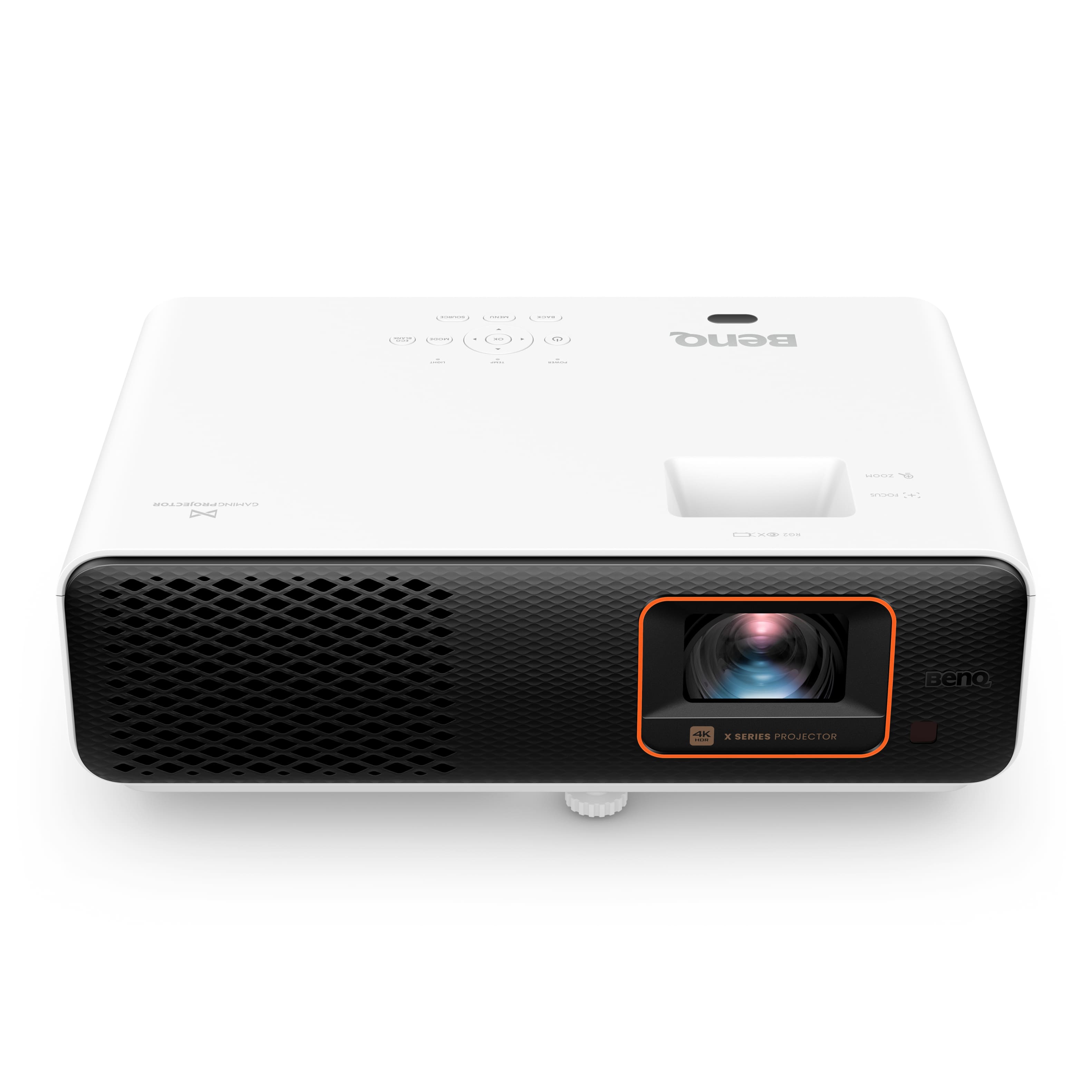 BenQ - X500i 4K HDR DLP 4LED Short Throw Smart Gaming Projector - White