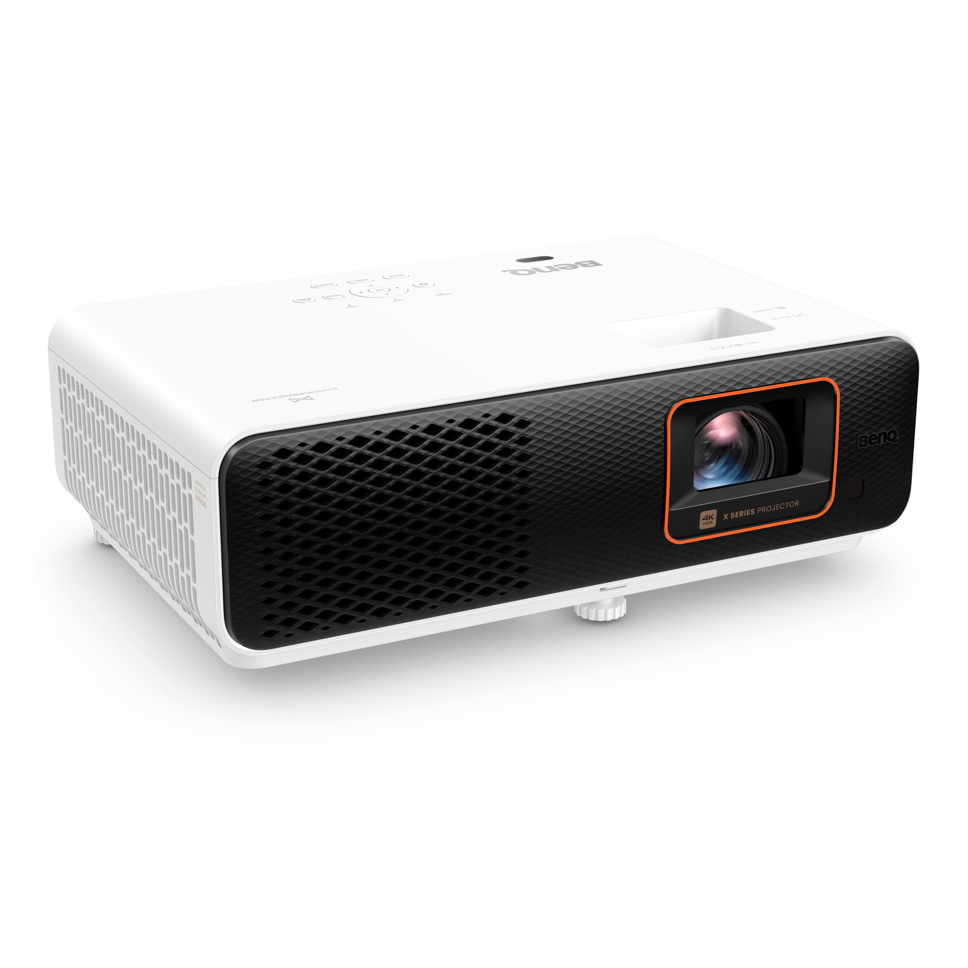 BenQ - X500i 4K HDR DLP 4LED Short Throw Smart Gaming Projector - White