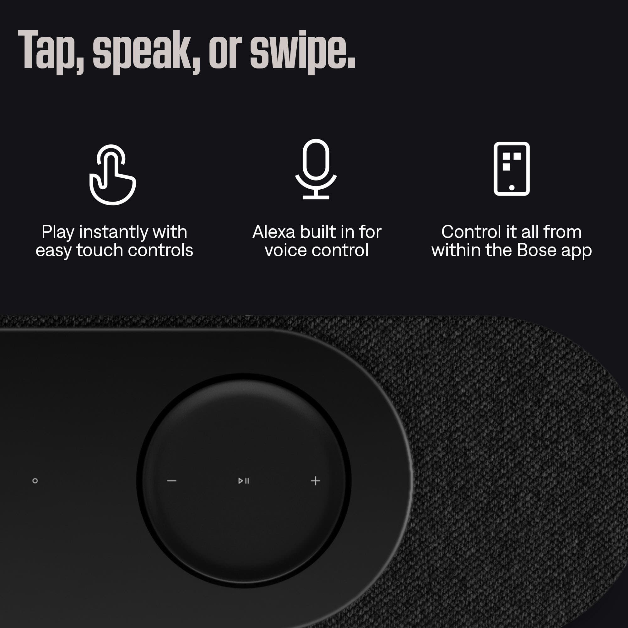 Bose - Lifestyle Ultra 5.1.2 Soundbar with Dolby Atmos, TrueSpatial Audio, AirPlay & Google Cast - Black
