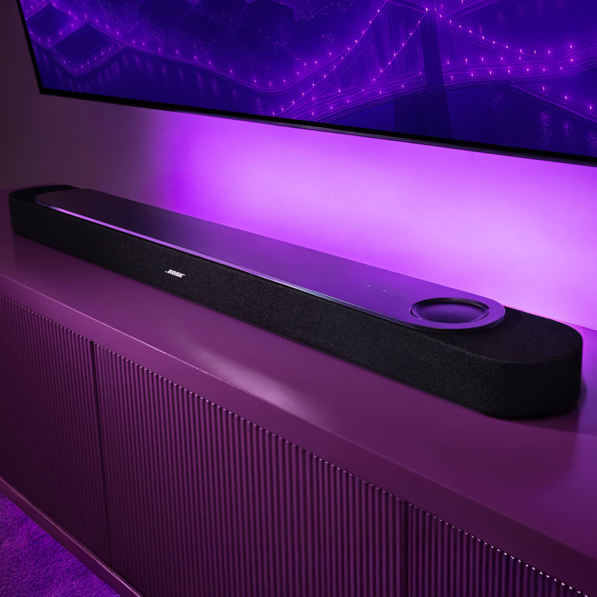 Bose - Lifestyle Ultra 5.1.2 Soundbar with Dolby Atmos, TrueSpatial Audio, AirPlay & Google Cast - Black