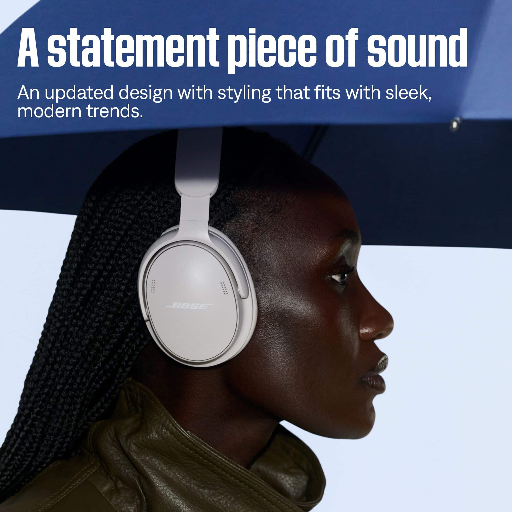 Bose - QuietComfort Headphones (2nd Gen) - Wireless, Over Ear, Active Noise Cancelling, Immersive Audio, USB-C Charging - Black