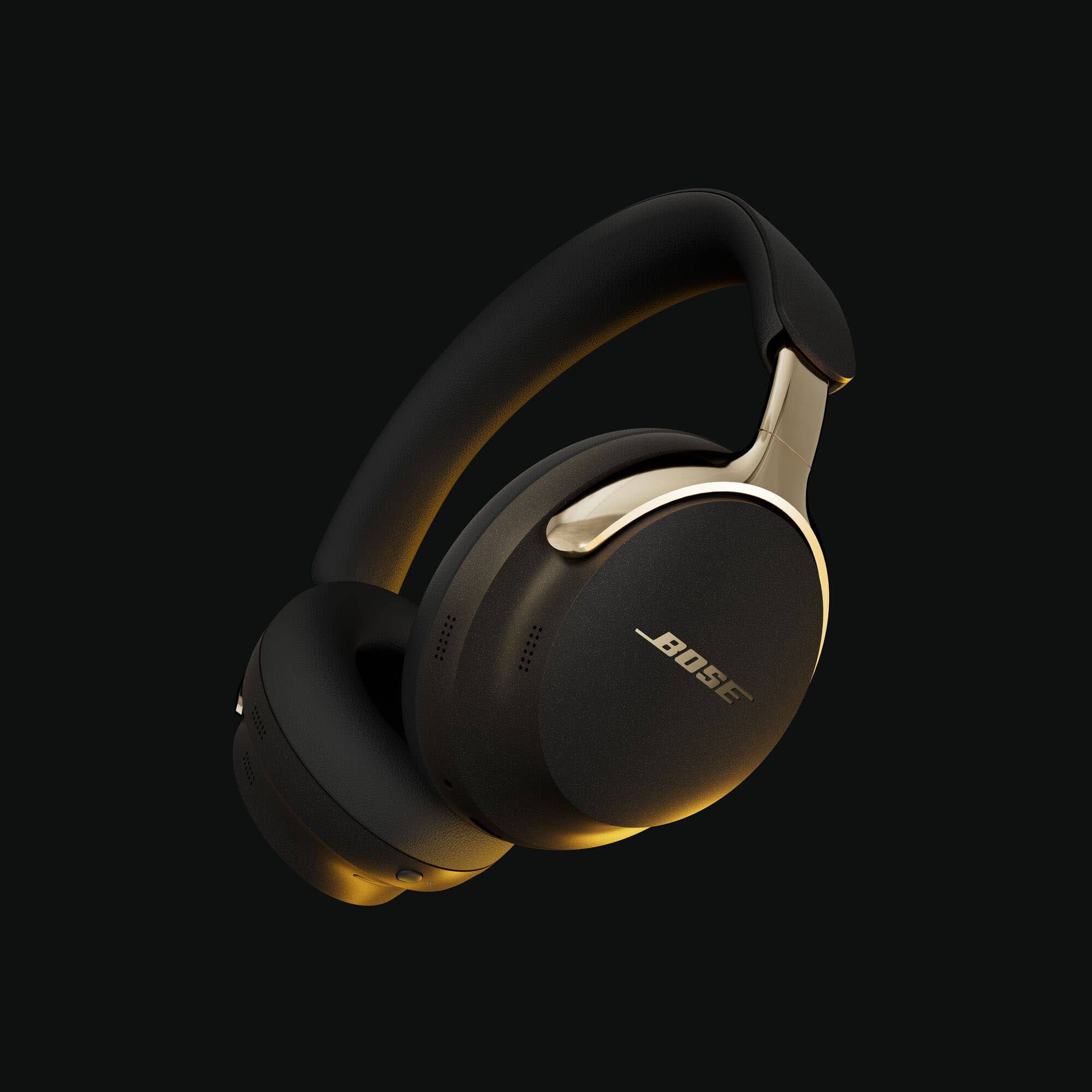 Bose - QuietComfort Ultra Headphones (2nd Gen) Wireless Noise Cancelling Over-Ear Headphones with Immersive Audio - Desert Gold