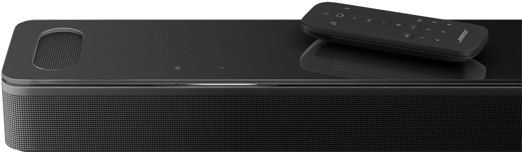 Bose - Smart Ultra Soundbar with Dolby Atmos, TrueSpace Immersive Audio, and ADAPTiQ Room Calibration - Black