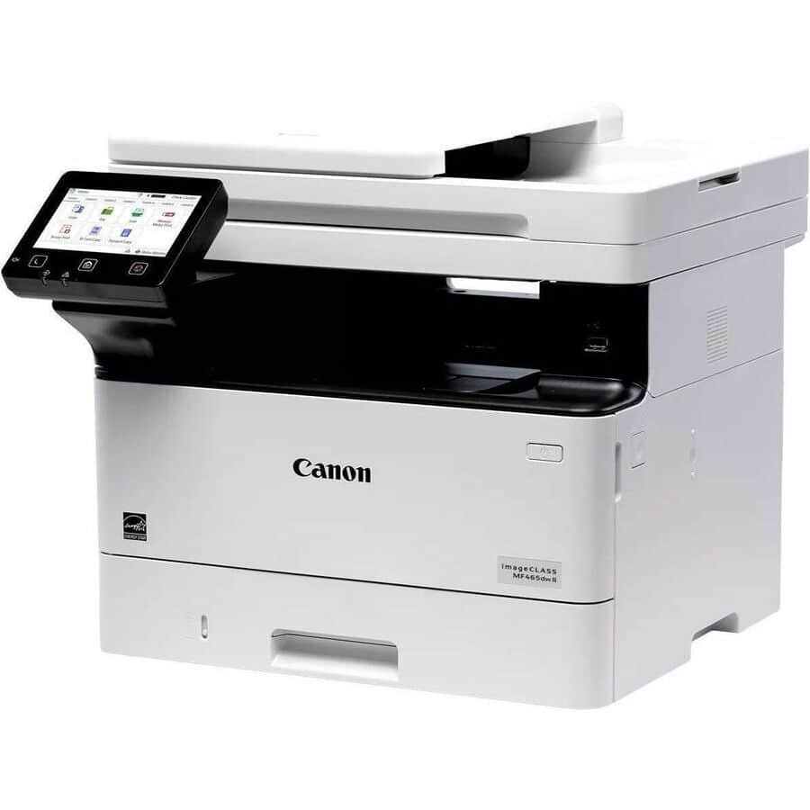 Canon - imageCLASS MF465dw II Wired & Wireless Laser Multifunction Printer - Monochrome - Black, White - Monochrome