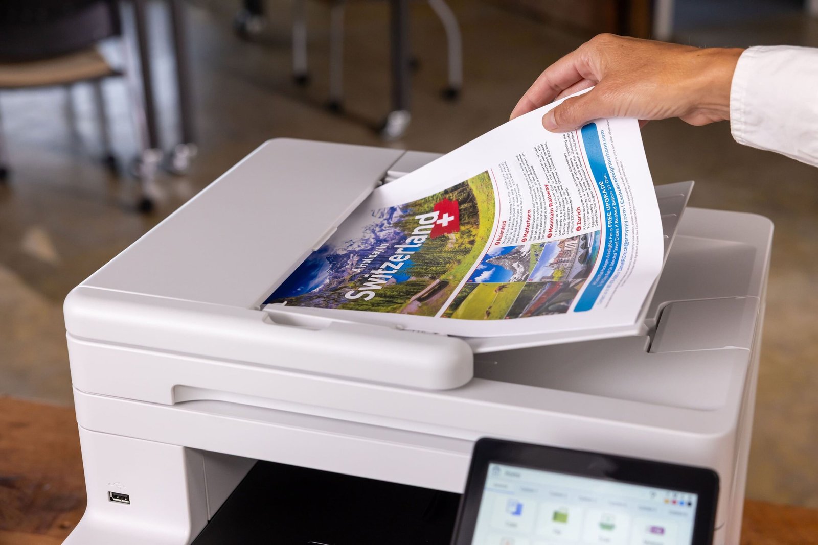 Canon - imageCLASS MF663Cdw Wireless Duplex Color Laser All-In-One Printer with 50-Sheet ADF - White