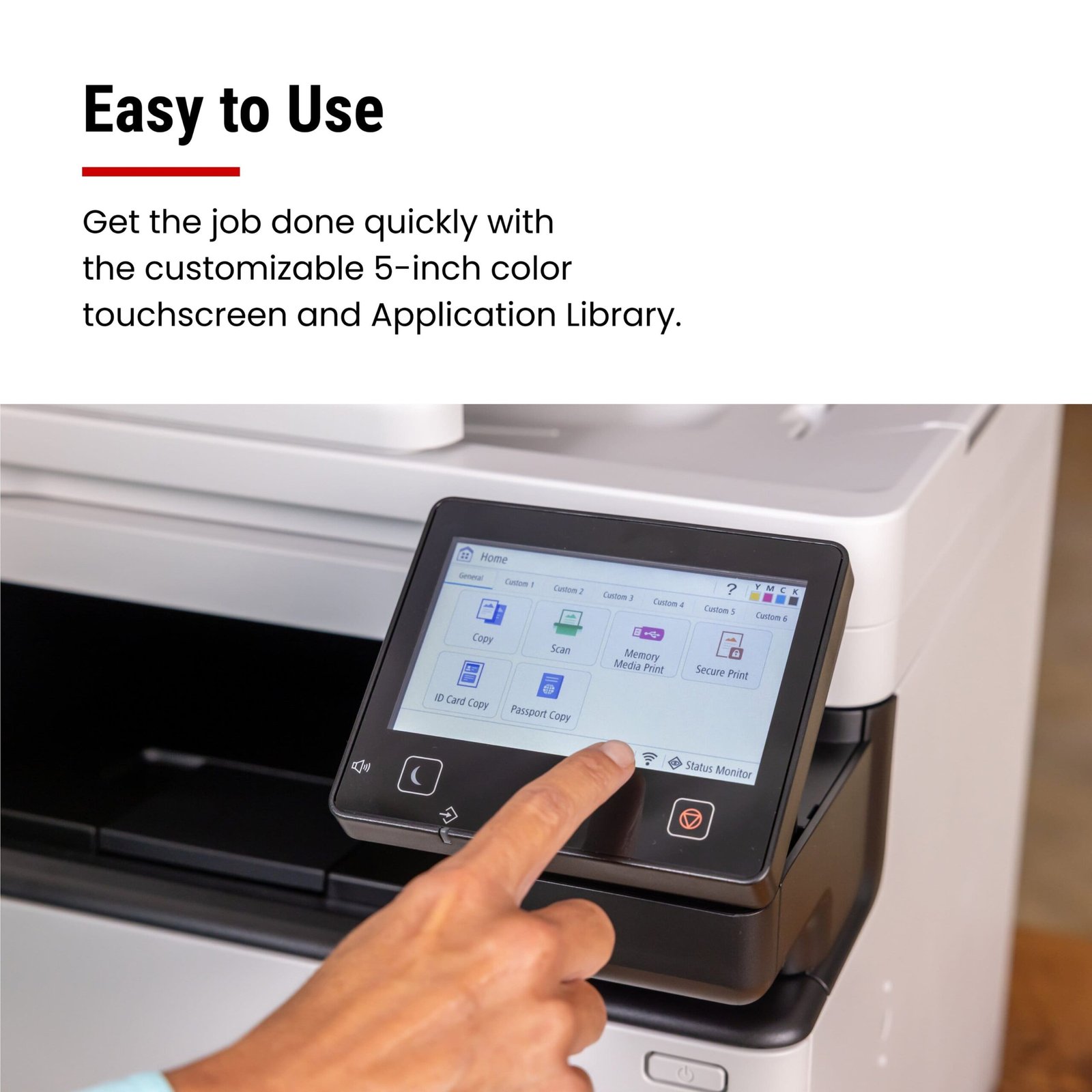 Canon - imageCLASS MF753Cdw  II Wireless  Duplex Color All-In-One Laser Printer with Fax and 50-Sheet ADF - White