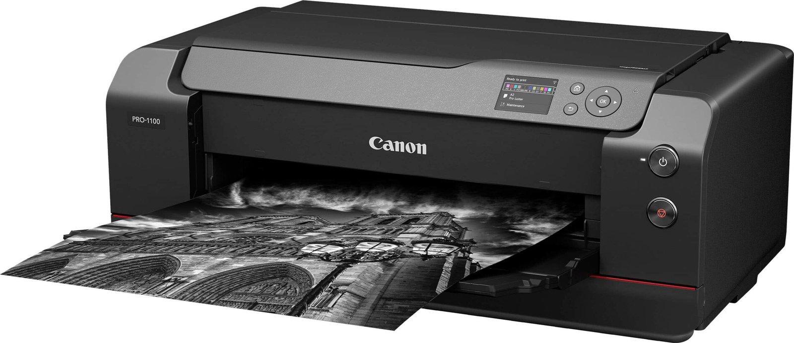 Canon - imagePROGRAF PRO-1100 Wireless Inkjet Printer - Black