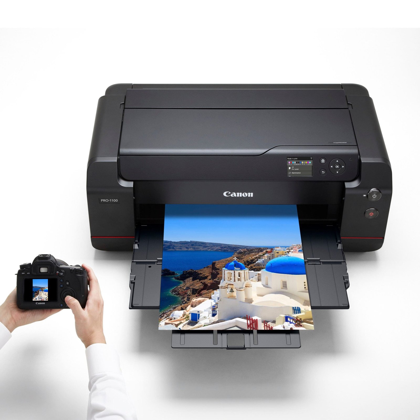 Canon - imagePROGRAF PRO-1100 Wireless Inkjet Printer - Black