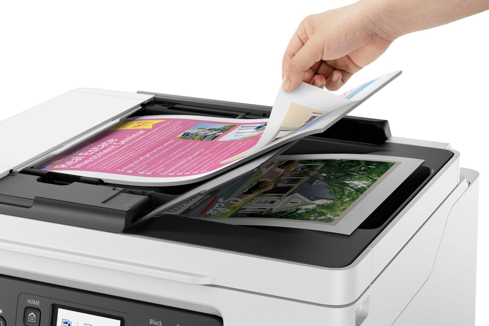 Canon - MAXIFY Megatank GX4020 Wireless All-In-One Supertank Inkjet Printer with Fax - White