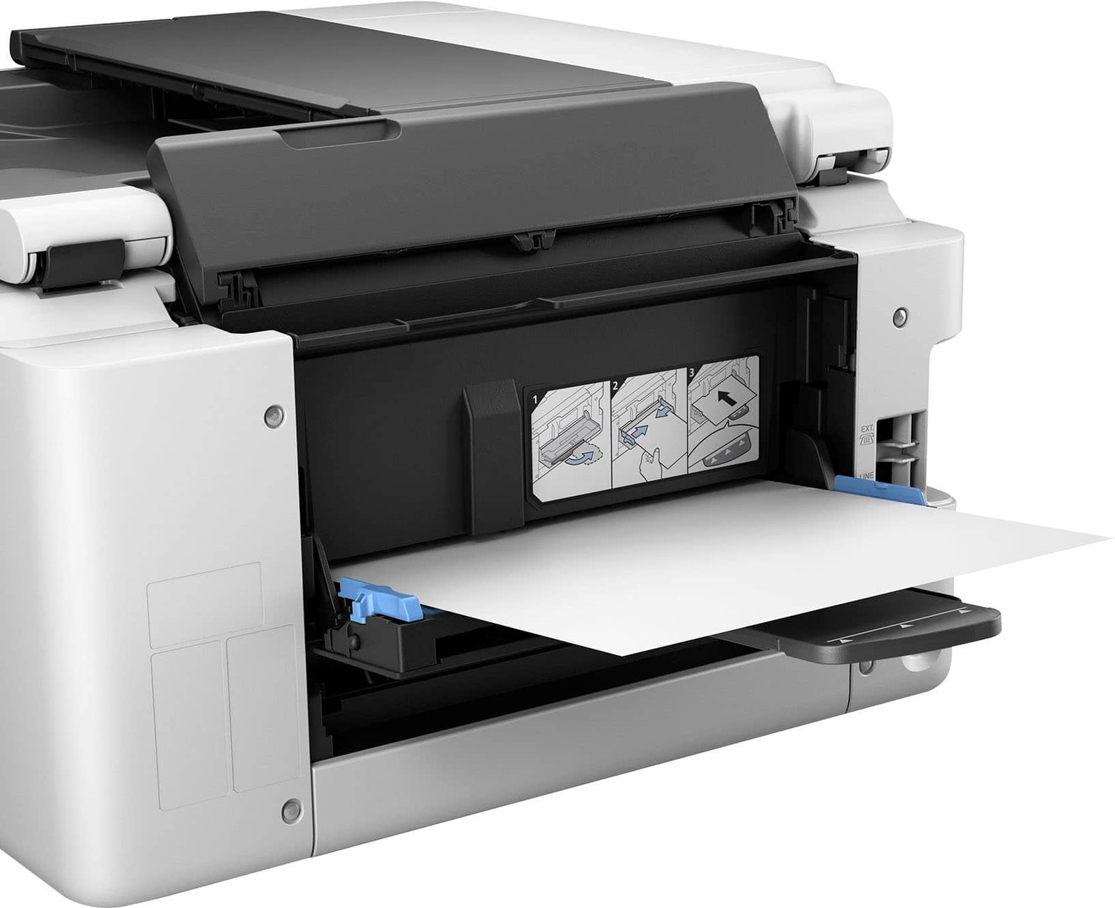Canon - MAXIFY Megatank GX4020 Wireless All-In-One Supertank Inkjet Printer with Fax - White