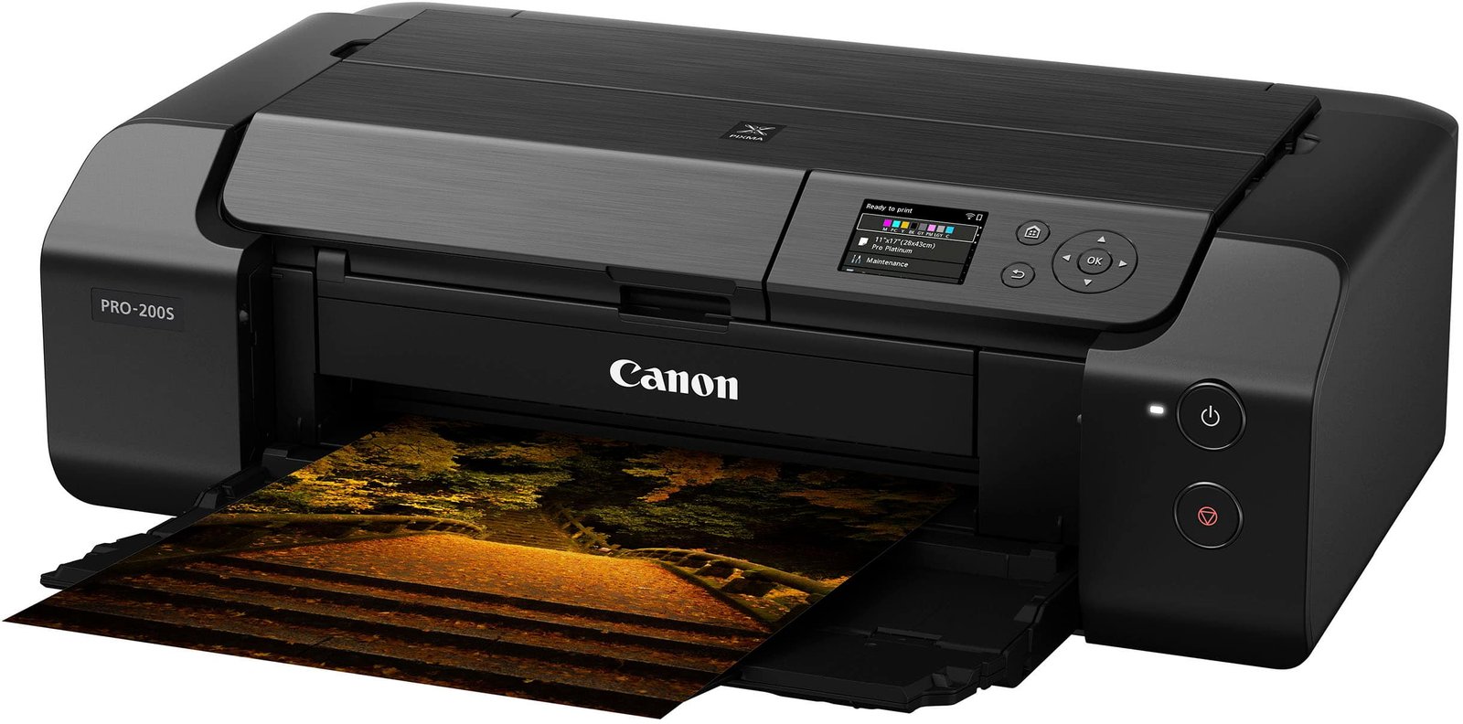 Canon - PIXMA PRO-200S Professional Wireless Inkjet Photo Printer - Black