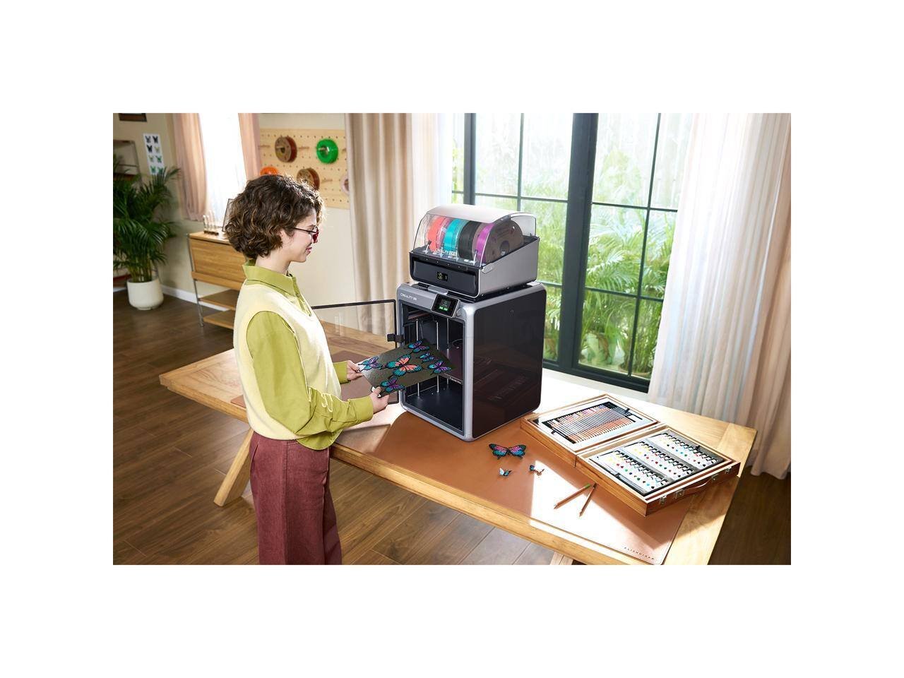 Creality - K2 Combo, K2 3D Printer w/ CFS, beginner-Friendly 3D Printer