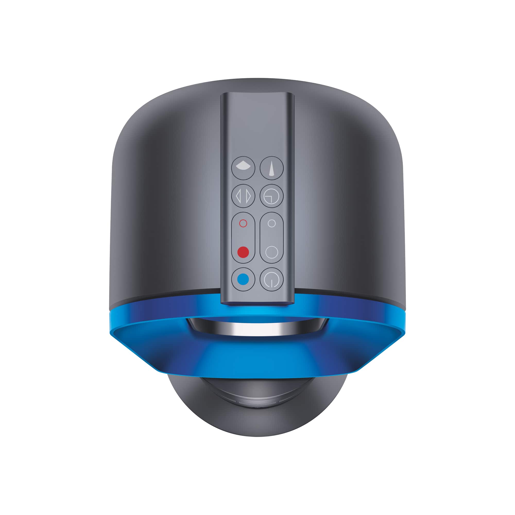 Dyson - Hot+Cool AM09 Tower, Heater and Fan - Iron/blue