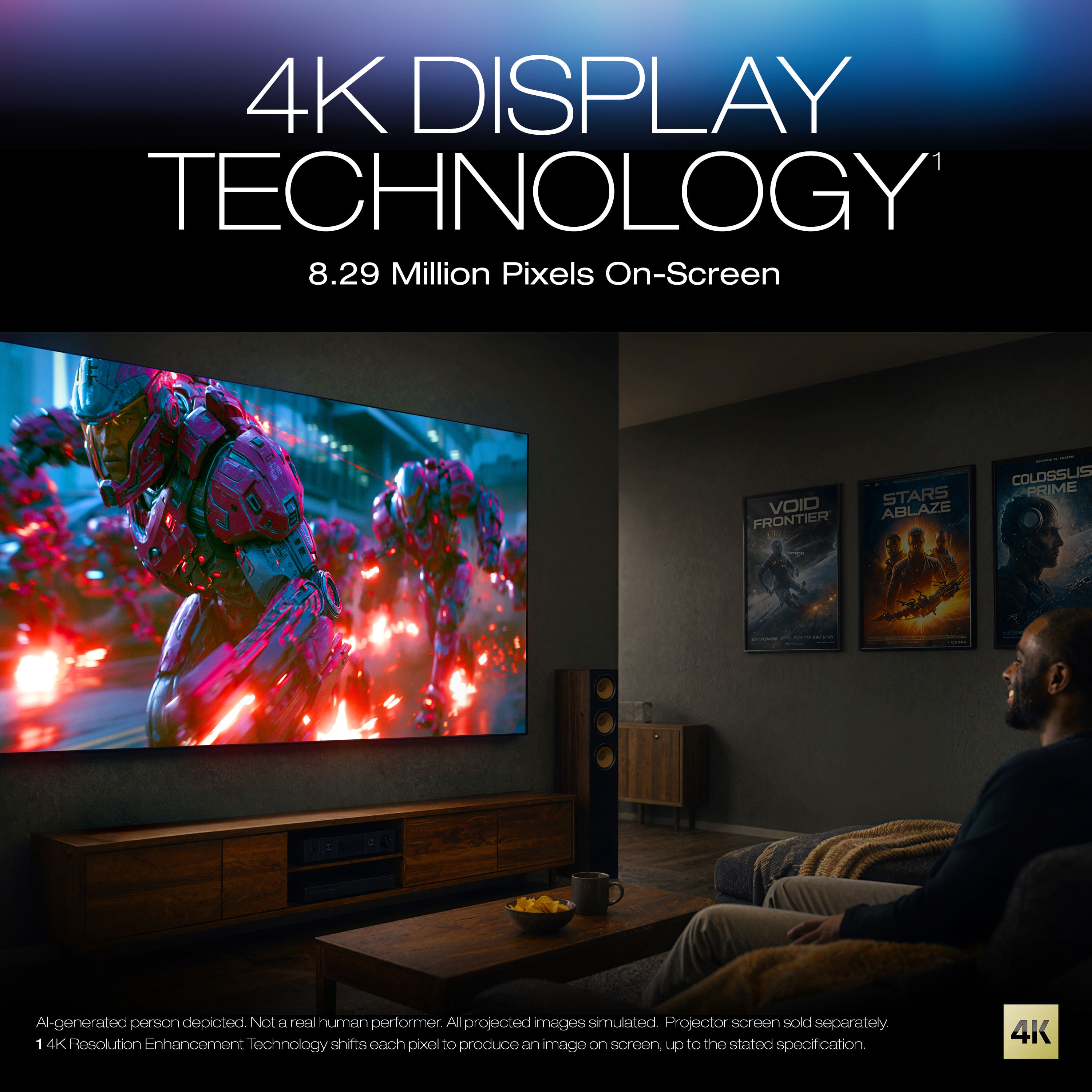Epson - Home Cinema LS11000 4K PRO-UHD Laser Projector - White