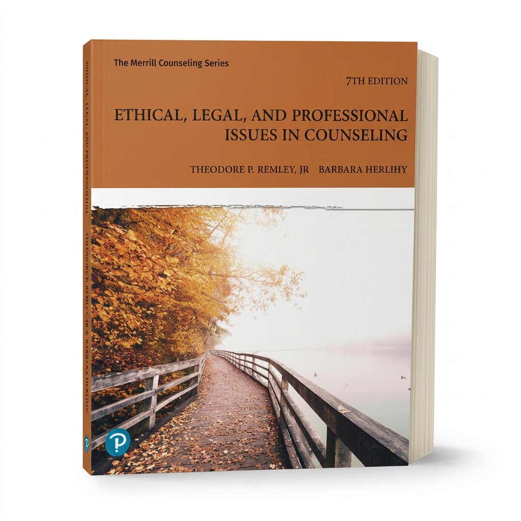 Ethical, Legal, and Professional Issues in Counseling, 7th Edition