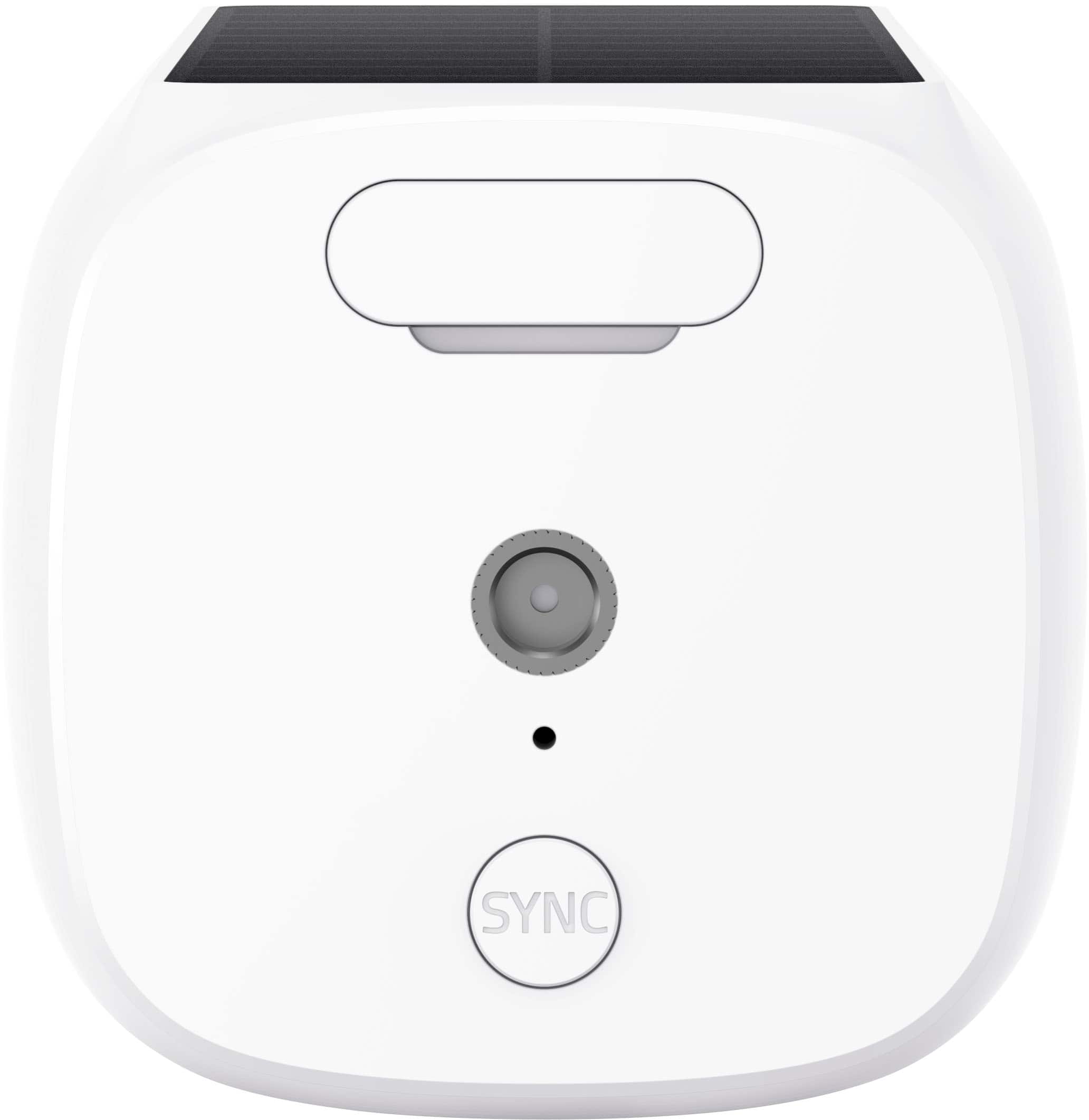 eufy - eufyCam 3, 3-Outdoor Wireless 4K Solar Powered Security Cameras with HomeBase 3 - White