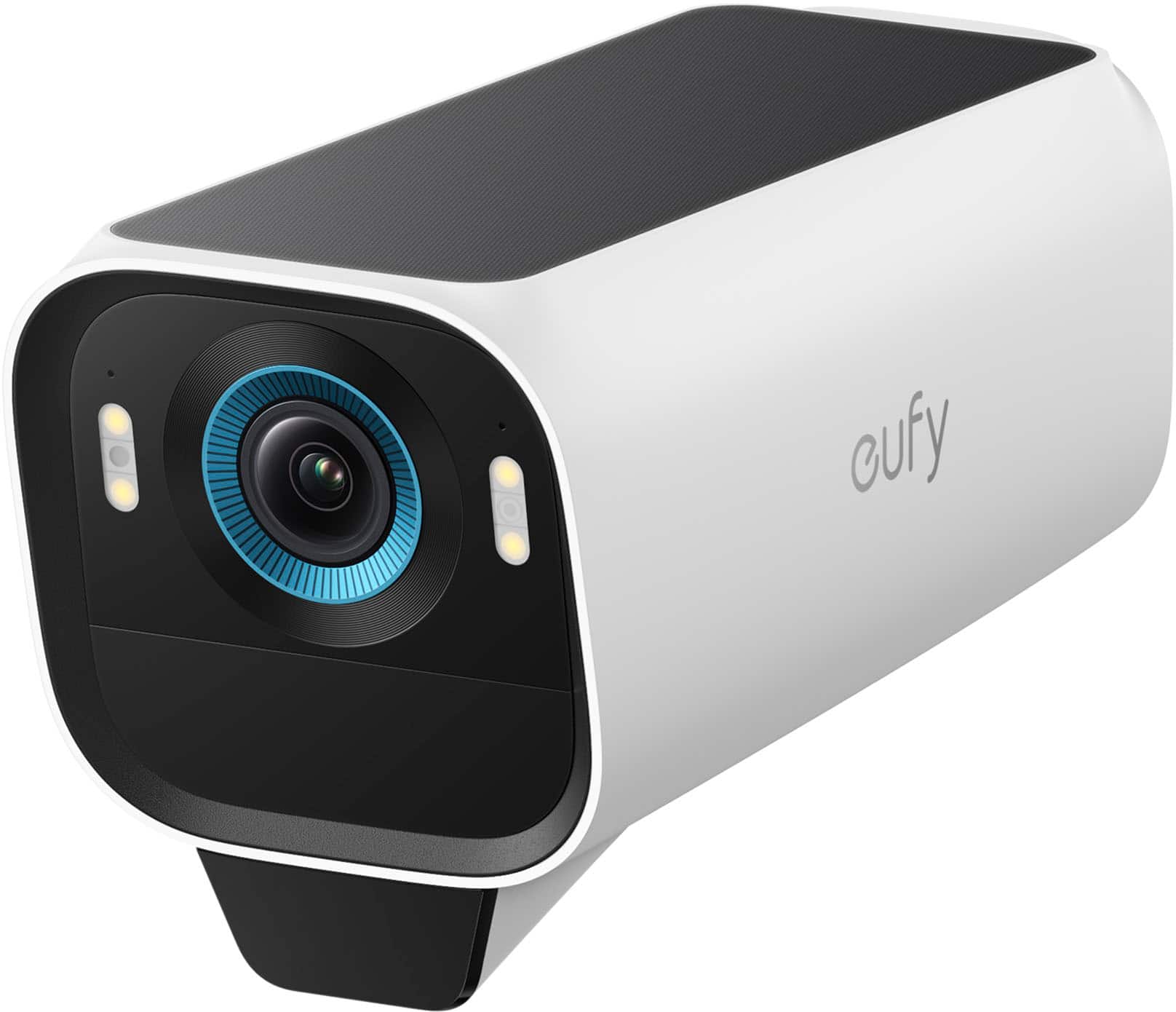 eufy - eufyCam S3 Pro, 2-Outdoor Wireless 4K Solar Powered Security Cameras with HomeBase 3 - White