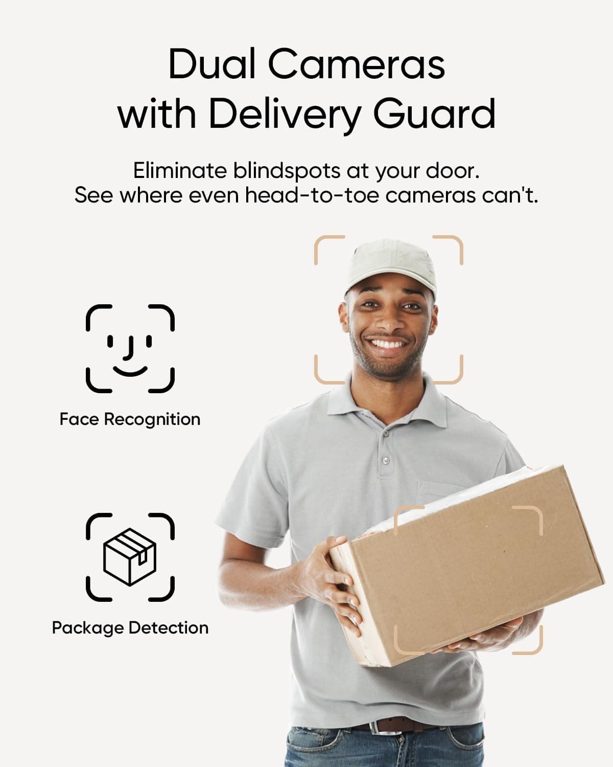 eufy - eufyCam S3 Pro 4-Cam Kit + Video Doorbell E340, Solar Camera Outdoor Wireless, MaxColor Night Vision, 4K Security Camera - White