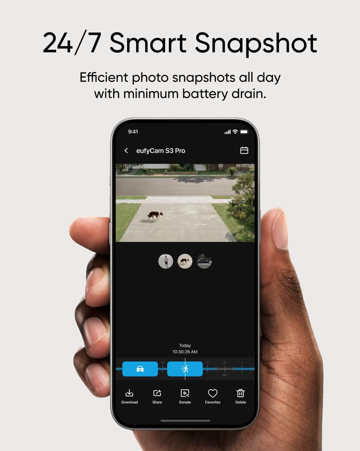 eufy - eufyCam S3 Pro 5‑Cam Kit, 4K Solar Wireless Outdoor, MaxColor Night Vision, Face AI, Local Storage, No Monthly Fees - Black+White