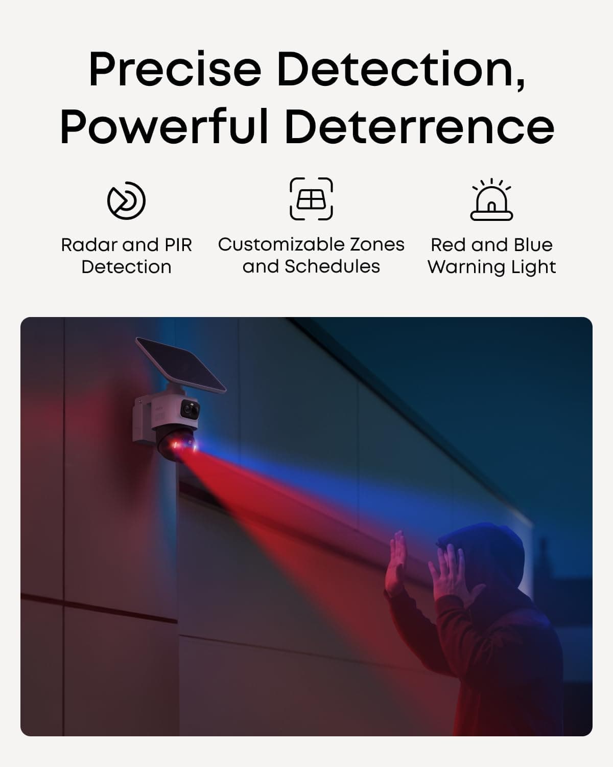 eufy - eufyCam S4 4-Cam Kit & Smart Display E10,4K Solar Camera Wireless Outdoor 360° View AI Recognition 8X Zoom 0 Monthly Fee - White