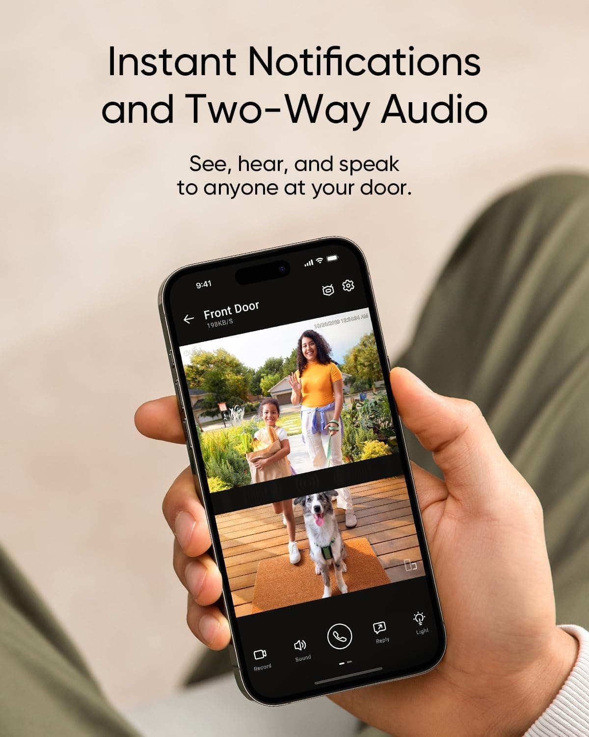 eufy - eufyCam S4 4-Cam Kit Video Doorbell E340,4K Solar Camera Wireless Outdoor, Triple Lens, 360° View, 0 Monthly Fee - White