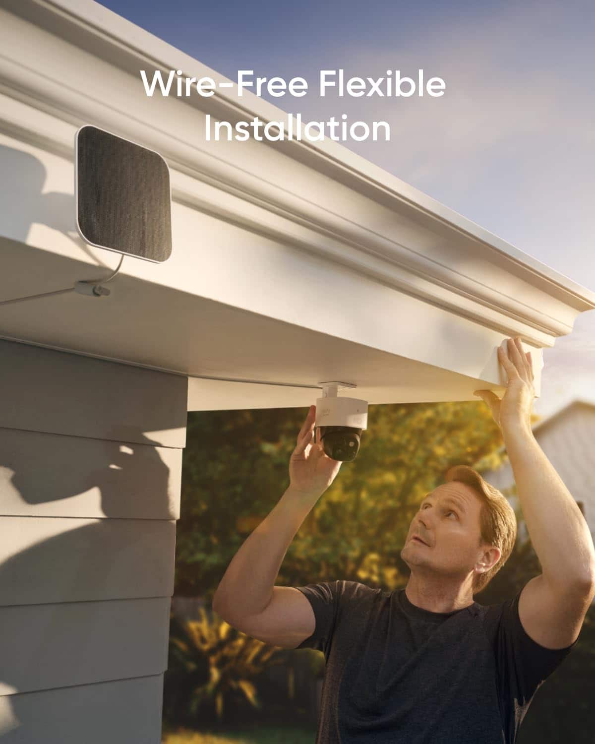 eufy - SoloCam S340 Solar Security Cameras Wireless Outdoor 6-cam kit 3K PTZ Camera Dual Lens 360° Pan & Tilt No Monthly Fee