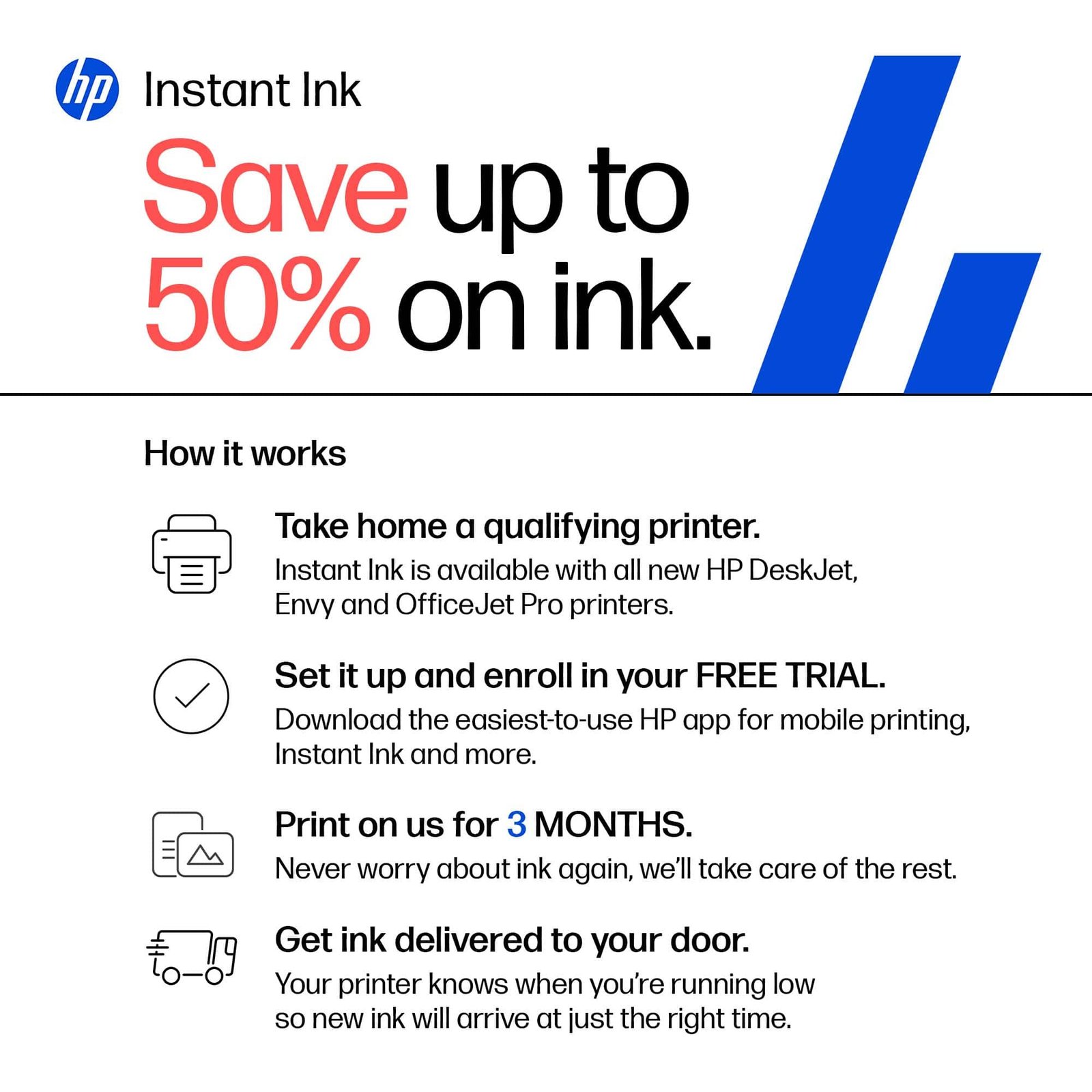 HP - OfficeJet Pro 9730 Wireless Wide Format All-in-One Inkjet Printer, Scanner, Copier, AI-Enabled with 3 Mos of Instant Ink - White