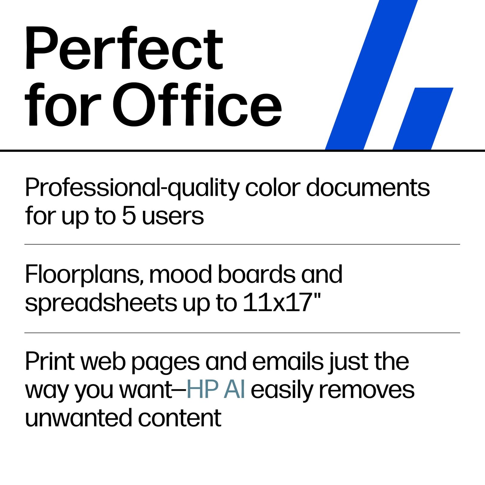 HP - OfficeJet Pro 9730 Wireless Wide Format All-in-One Inkjet Printer, Scanner, Copier, AI-Enabled with 3 Mos of Instant Ink - White