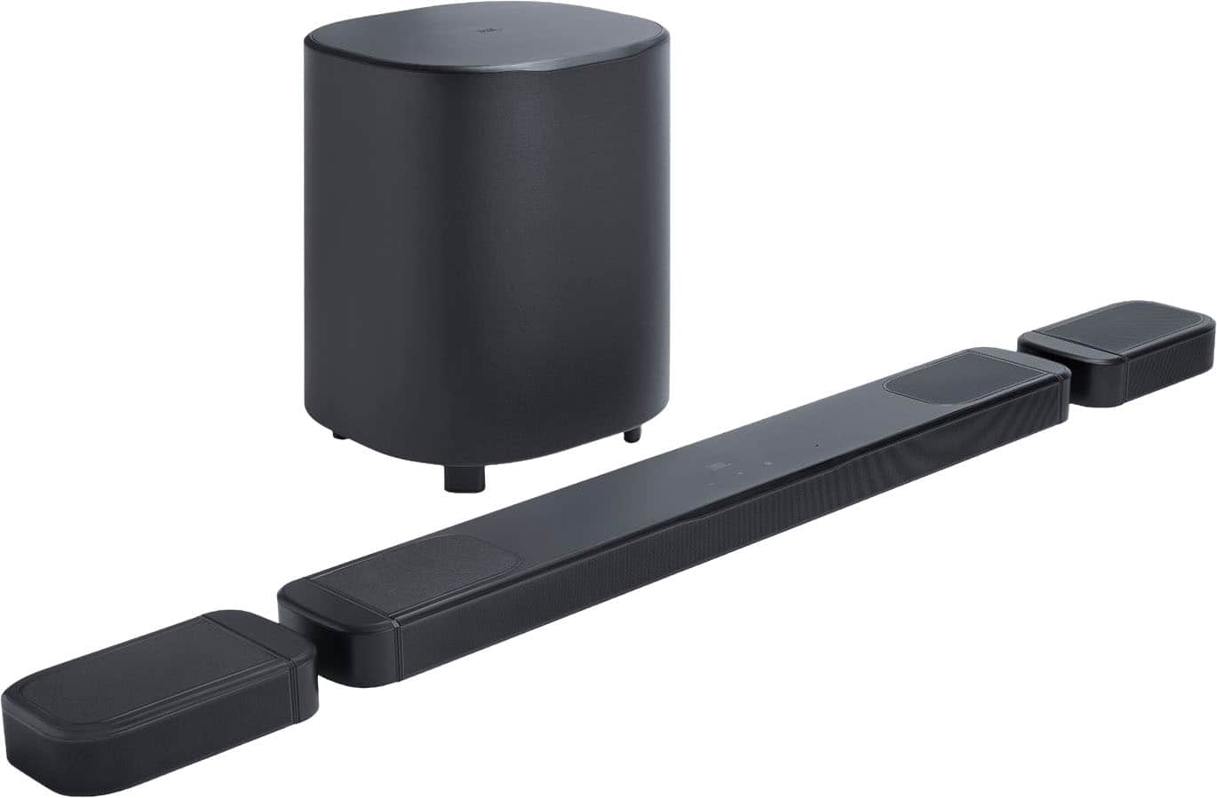JBL - BAR1000MK2 7.1.4-channel soundbar with detachable surround speakers, Multibeam, Dolby Atmos and DTS:X - Black