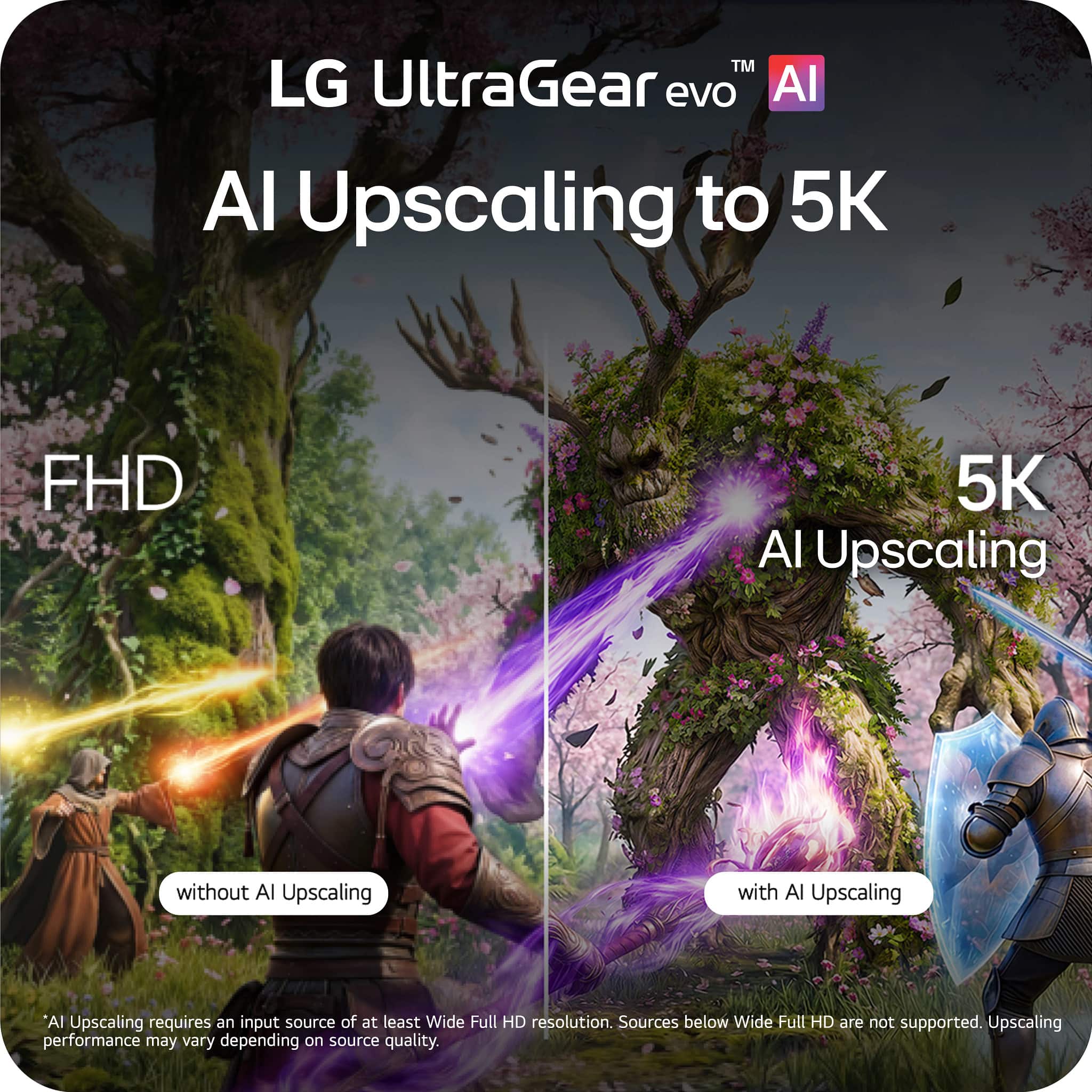 LG - UltraGear evo AI GM9 27" 5K Hyper Mini LED 165Hz 1ms G-SYNC FreeSync Premium Gaming Monitor with DisplayHDR1000 - Black