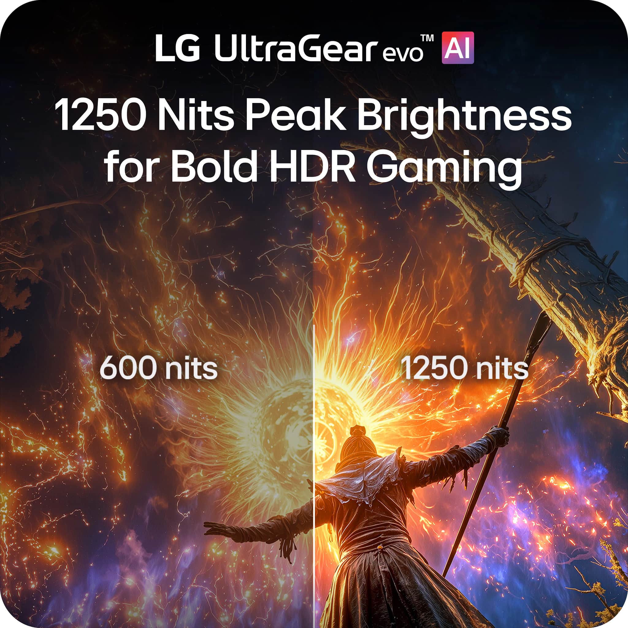 LG - UltraGear evo AI GM9 27" 5K Hyper Mini LED 165Hz 1ms G-SYNC FreeSync Premium Gaming Monitor with DisplayHDR1000 - Black