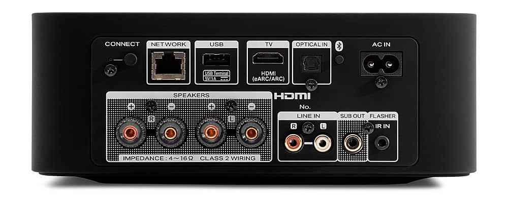 Marantz - MODEL M1 100W 2.1 Ch. Wireless Streaming Amplifier - Black