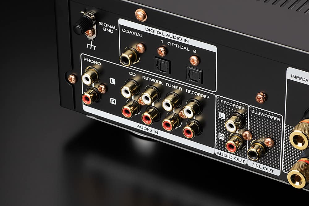 Marantz - PM6007 155W 2-Ch Stereo Integrated Amplifier - Black