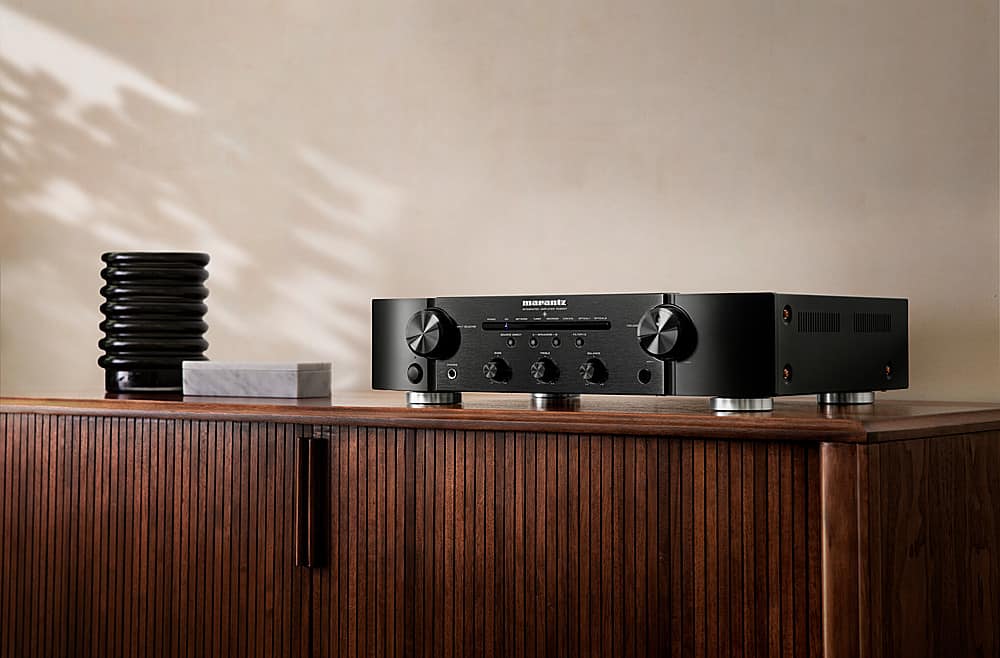 Marantz - PM6007 155W 2-Ch Stereo Integrated Amplifier - Black