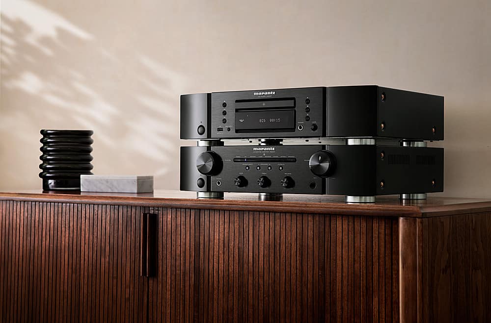 Marantz - PM6007 155W 2-Ch Stereo Integrated Amplifier - Black
