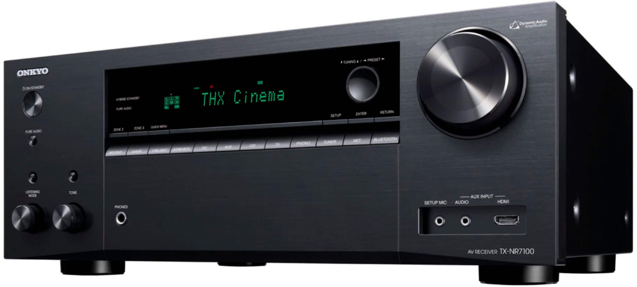 Onkyo - TX-NR7100 9.2 Channel THX Certified Network A/V Receiver - Black