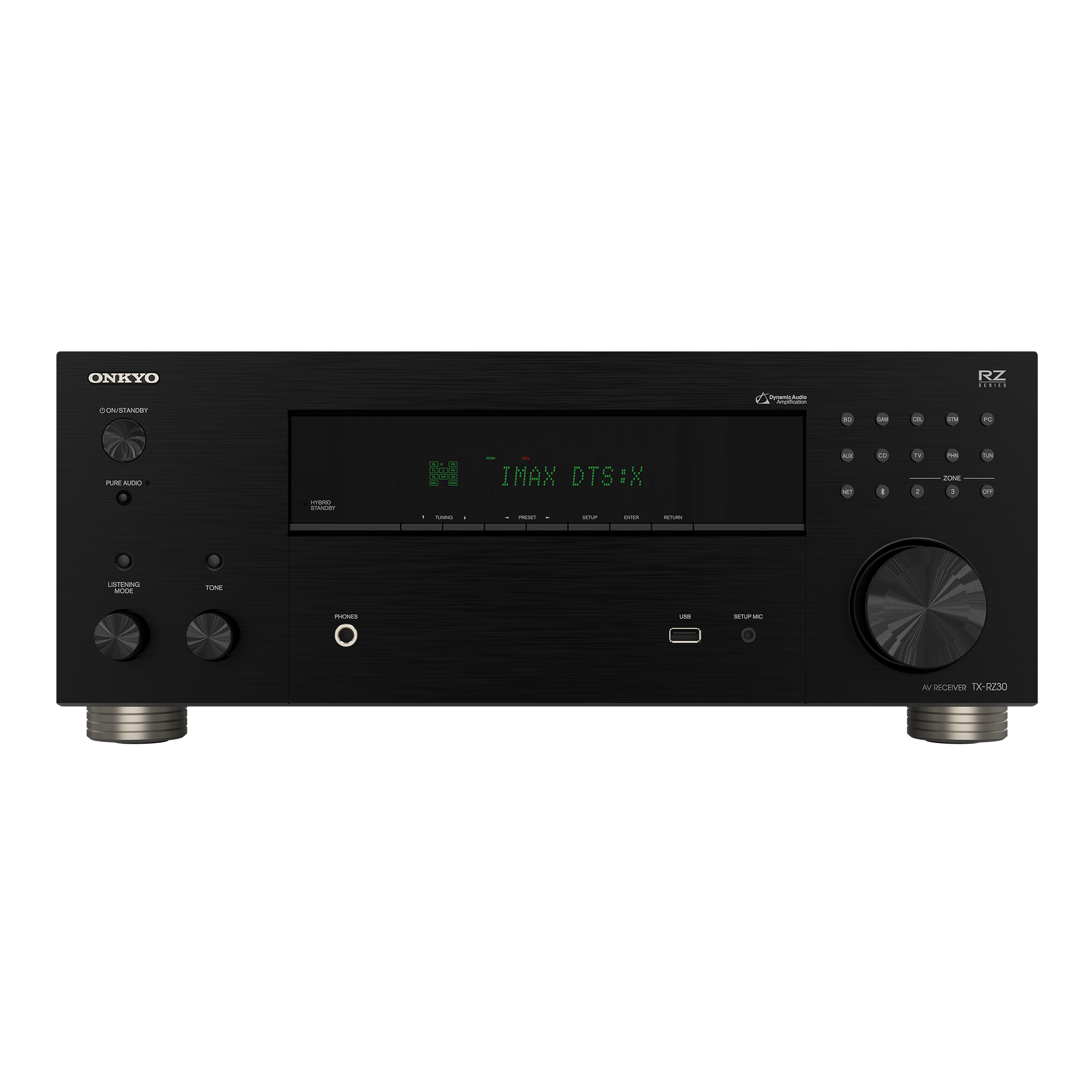 Onkyo - TX-RZ30 9.2 Channel AV Receiver - Black