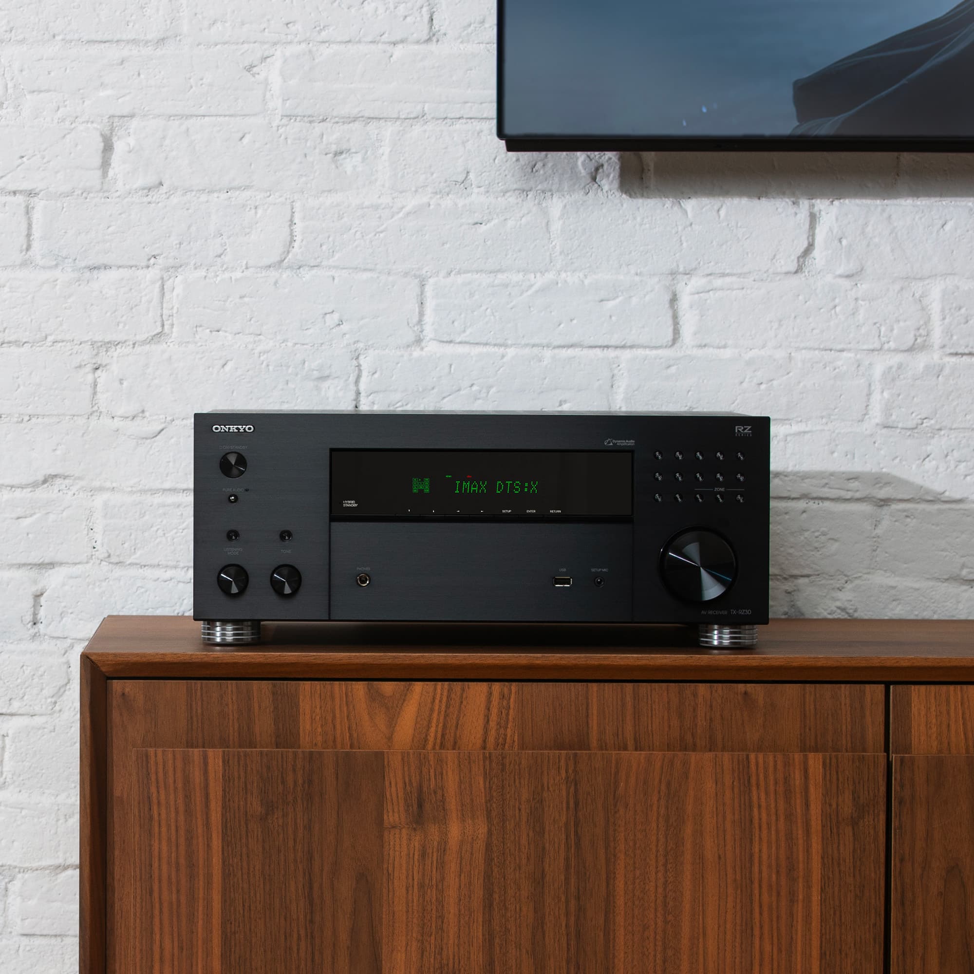 Onkyo - TX-RZ30 9.2 Channel AV Receiver - Black