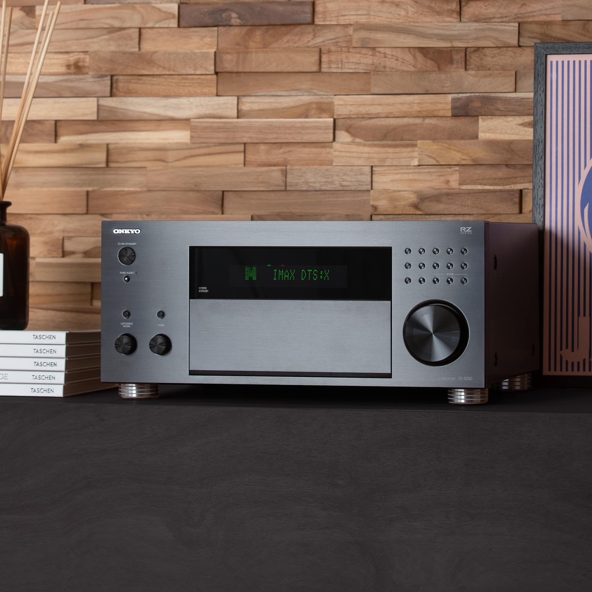 Onkyo - TX-RZ50 9.2 Channel Network A/V Receiver - Black
