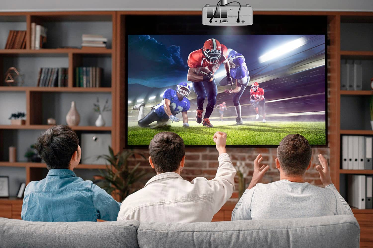 Optoma - GT2000HDR Compact Short Throw 1080p HD Laser Projector with High Dynamic Range - White