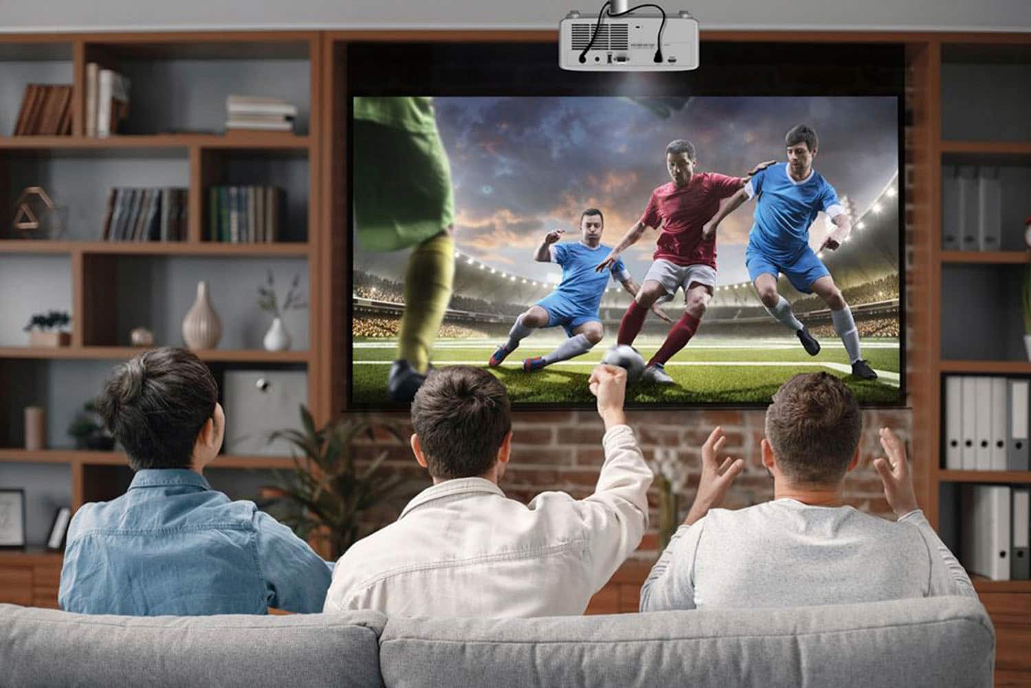 Optoma - GT2000HDR Compact Short Throw 1080p HD Laser Projector with High Dynamic Range - White