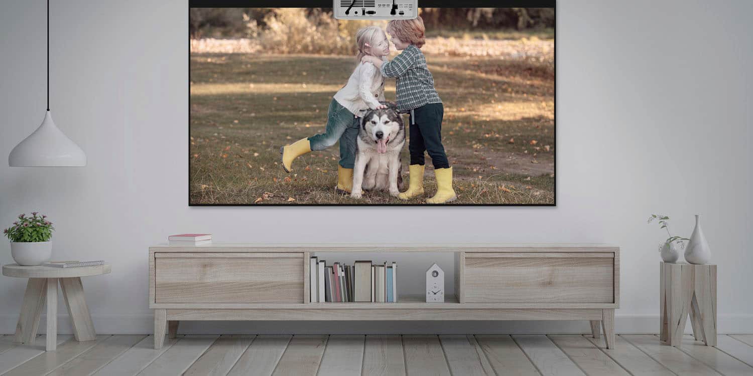 Optoma - UHZ35ST Compact Short Throw Laser Home Theater and Gaming Projector, 4K UHD Laser, High Bright 3,500 Lumens - White